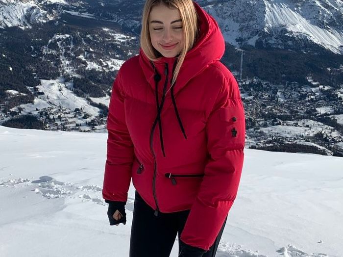 Moncler Jacken: Moncler Puffer Down Ski Jacket Pink Daunenjacke – Gebraucht aus Zürich von forestF4iry 1
