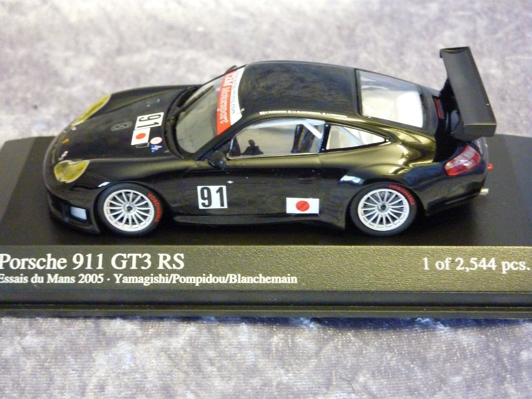 Minichamps Modellini d'auto: Porsche 911 GT3 RS #91  1:43 – Nuovo e nell'imballaggio originale da Dürrenäsch venduto da modellautos4you