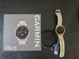 Garmin Venu 2S GPS Smartwatch beige/gold