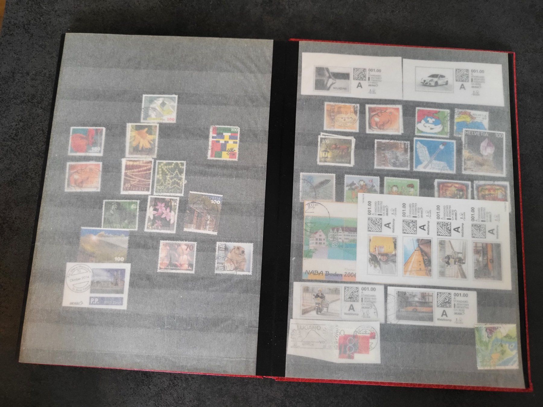 Tutti i francobolli: Sammlung Album Schweiz – Usato da Rümlang venduto da Turrin 8
