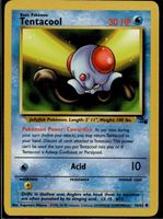 Tentacool Fossil 56/62 Pokémon 1999