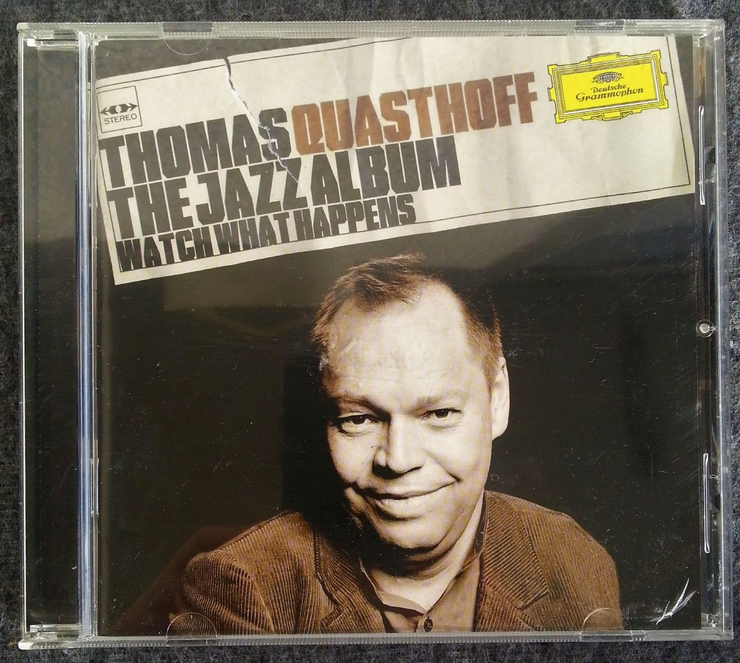 CD: CD THOMAS QUASTHOFF - WATCH WHAT HAPPENS, Jazz 2007 – Usato da Oberriet SG venduto da Atir47