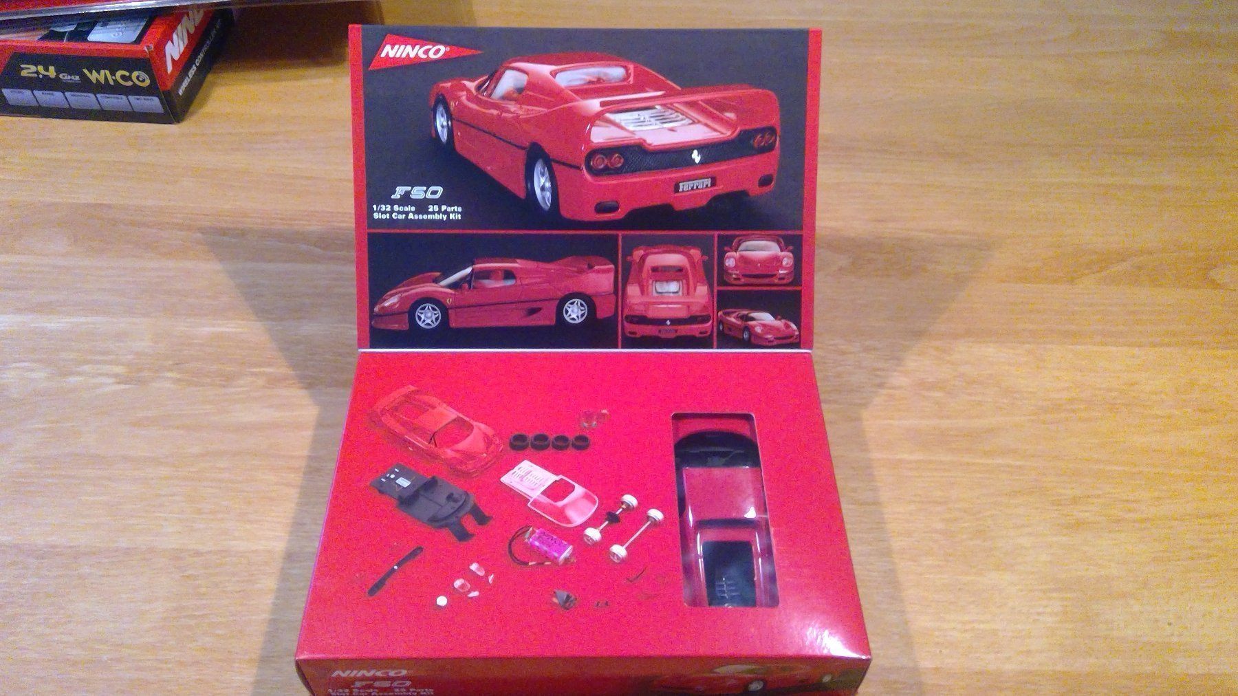Ninco Piste: Ninco Ferrari Bausatz 1/32 – Nuovo e nell'imballaggio originale da Zizers venduto da Zigity 1