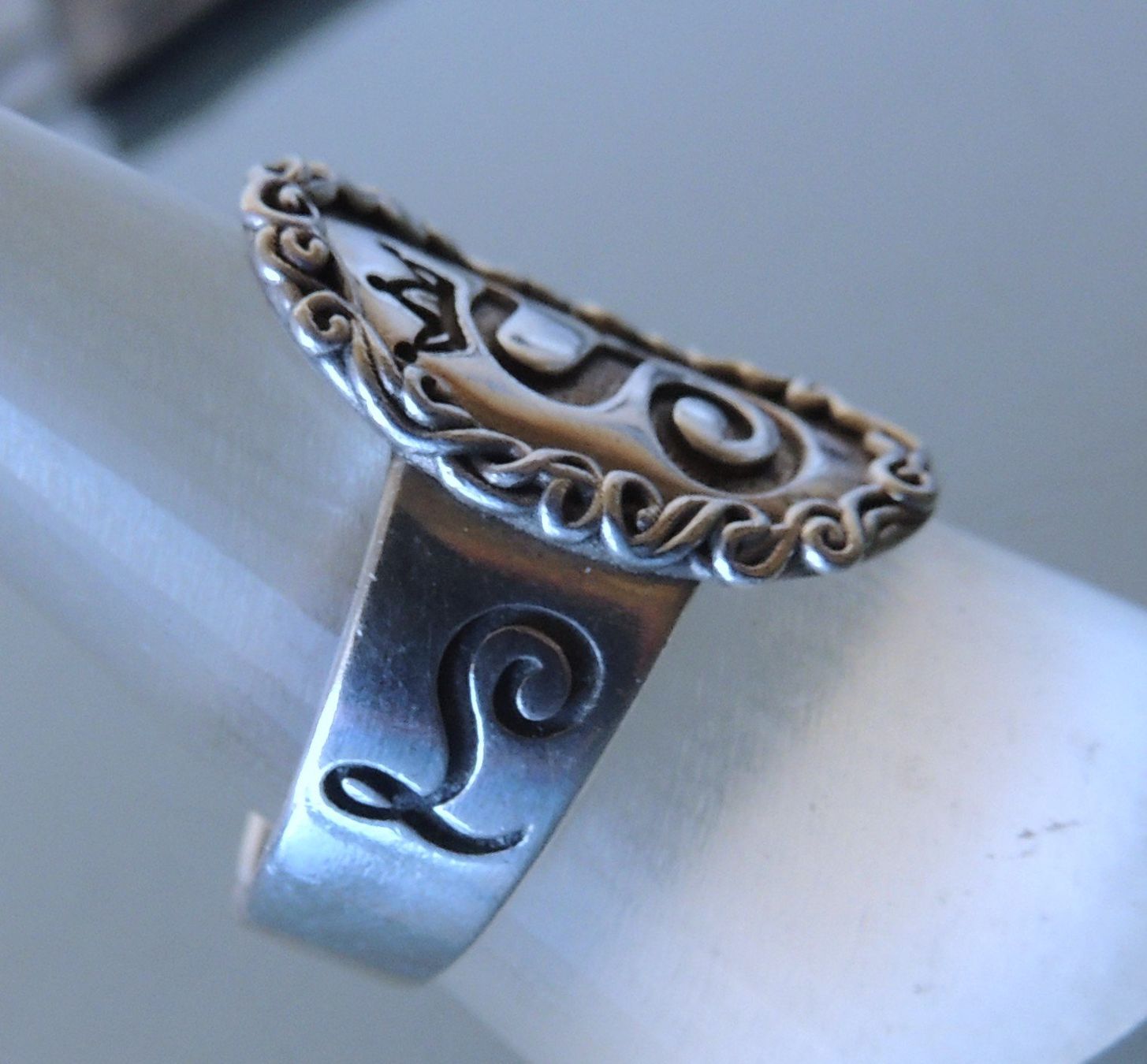Anelli: LSD Silber 925 Fingerring Gr. 60 – Usato da Waldenburg venduto da schaller707 1