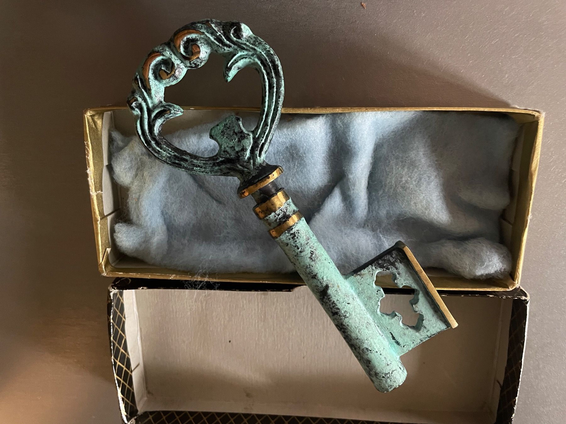 Apribottiglie & Tappi per chiusura: Antiker Korkenzieher aus Messing und Bronze – Usato da Volketswil venduto da rubin74 1
