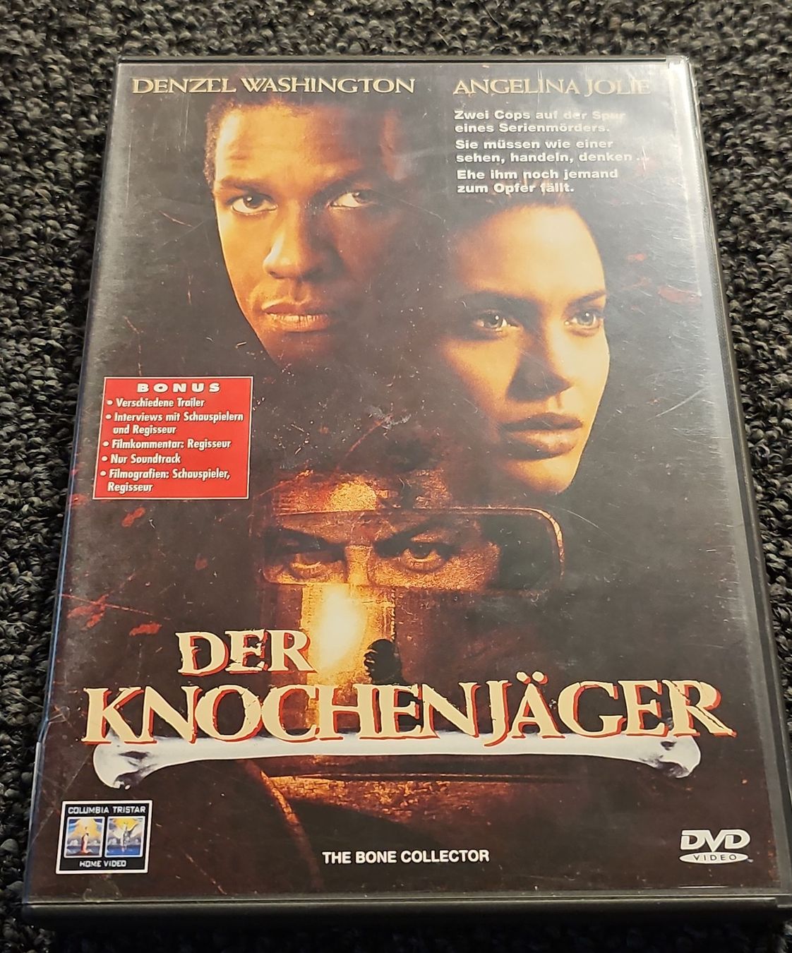 Tutti i DVDs: Der Knochenjäger (21197) – Usato da Ruswil venduto da jan_bxl5
