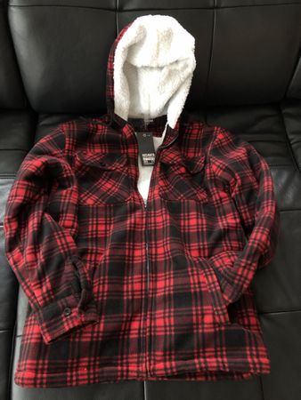 Holzfällerjacke rot Gr.S