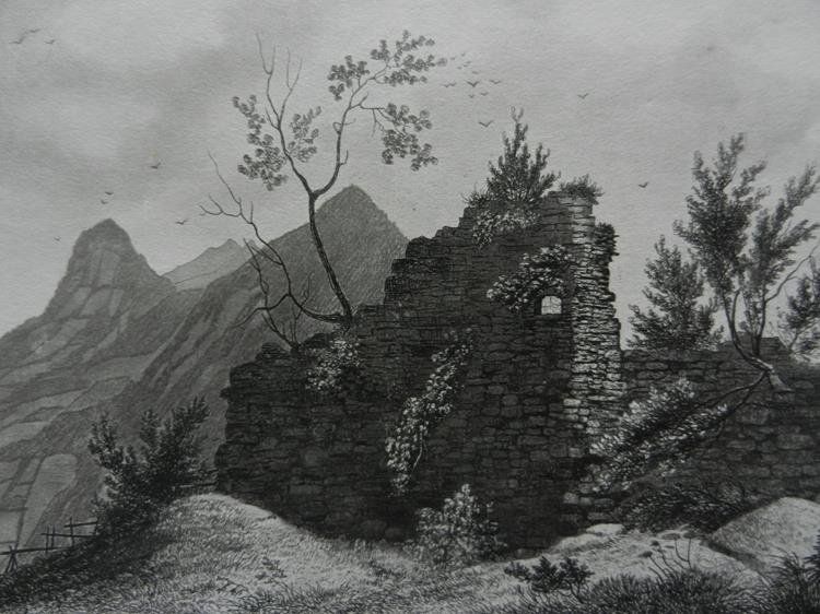 Stiche: Ruine Rotzberg Ennetmoos – Gebraucht aus Risch von Rischli15 1
