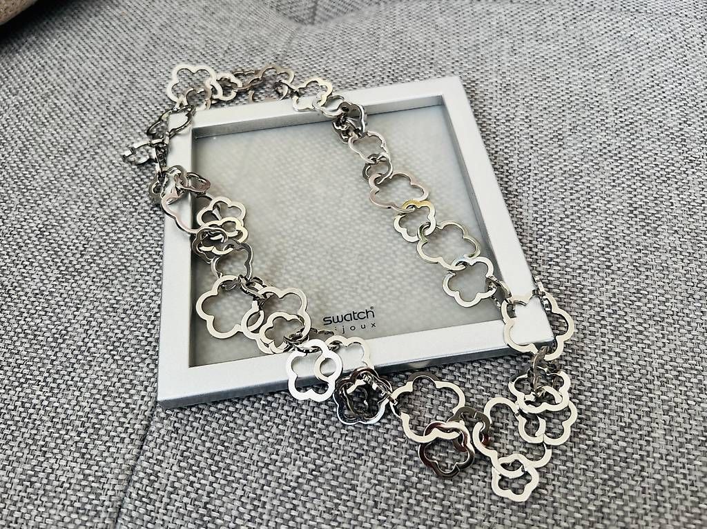 Catenine: SWATCH collier argenté – Usato da Echallens venduto da fayetrahel