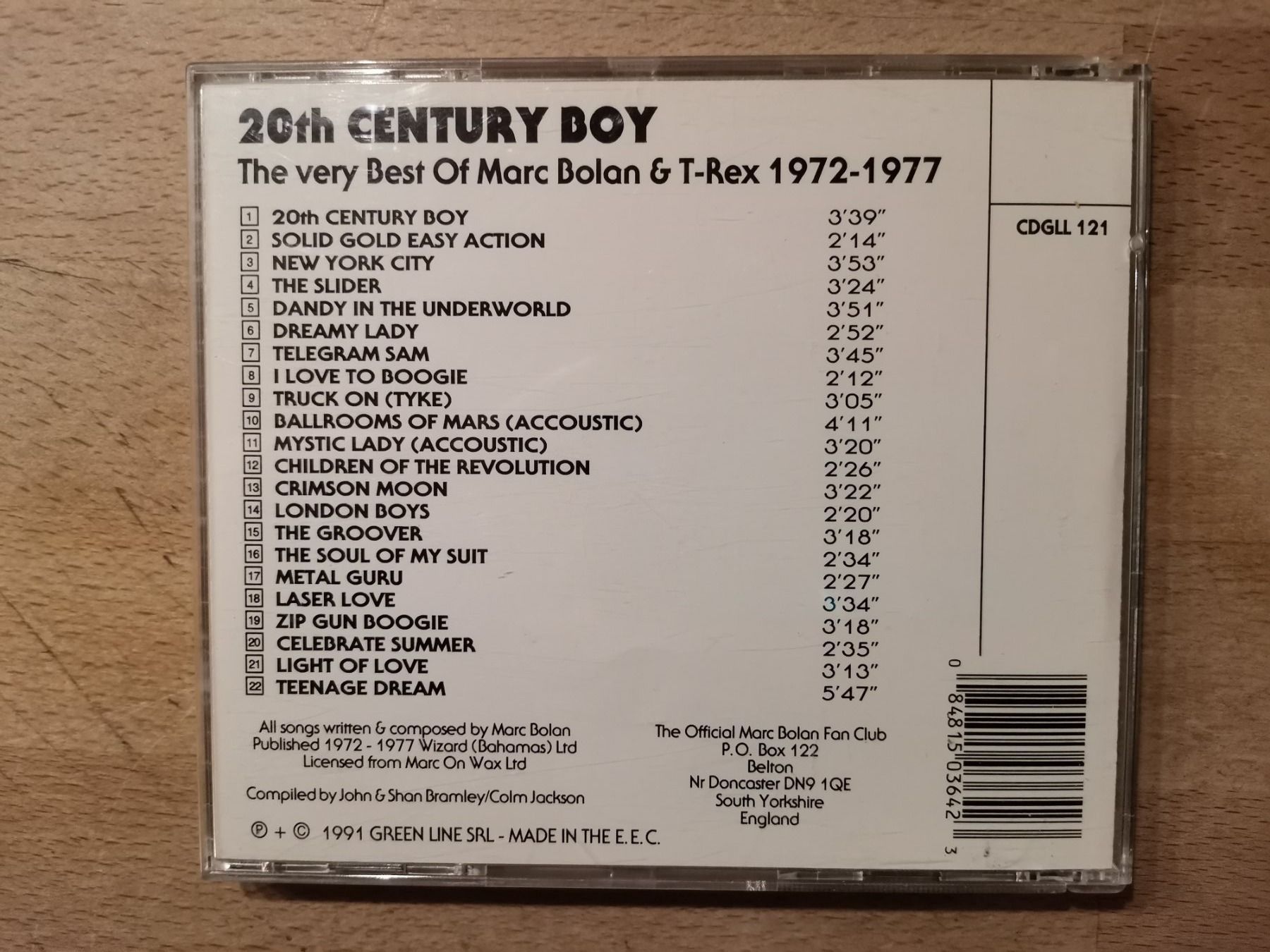 CD: T-Rex – 20th Century Boy – Usato da Biel / Bienne venduto da Music74 3