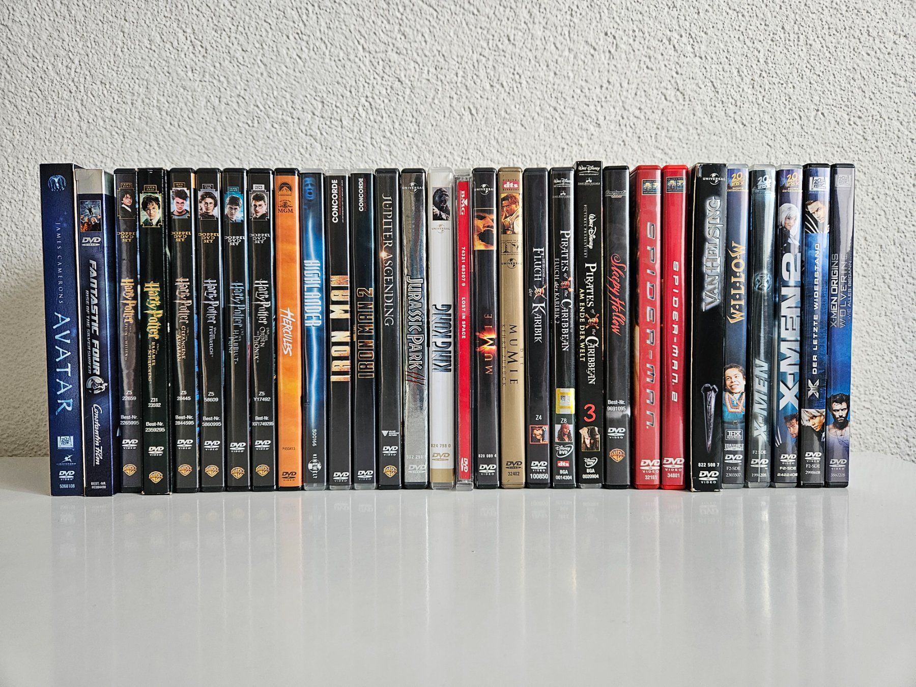 Alle DVDs: DVD Samlung, 30 Filme (Fantasy / Superhero) – Gebraucht aus Horgen von dive4fun 1