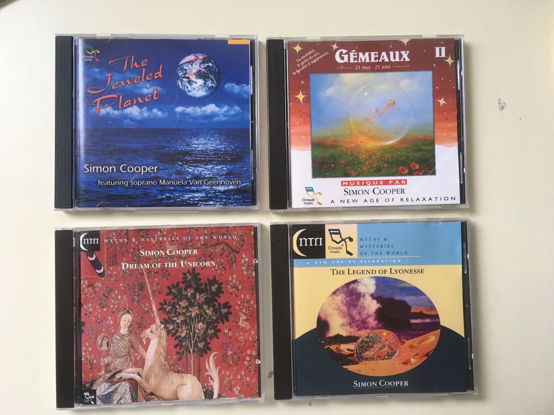 CDs: Simon Cooper 7 CD-Sammlung Instrumental New Age – Gebraucht aus Rüti ZH von Ochello