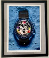 DEATH NYC Pop Art „Mission to Neptune & Mickey“ rareAP+cadre