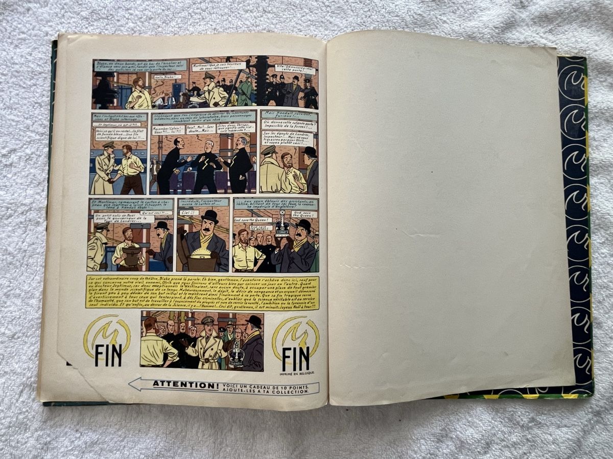 Comics: EO 1959 - Blake & Mortimer La Marque Jaune de E. P. Jacobs – Gebraucht aus Gockhausen von London95 6