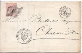 RAPPEN No. 24D sur lettre de LAUSANNE à CHÂTEAU D'OEX