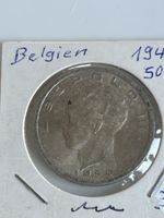 Belgien 50 Francs 1940 Münze Sammlung (I2)