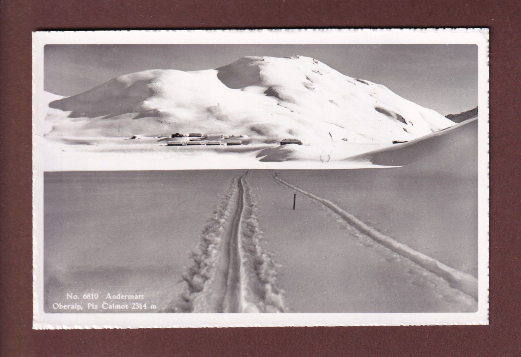 Cartoline postali: Andermatt - OBERALP - Piz Calmot - Feldpost – Usato da Pully venduto da nicecards-shop