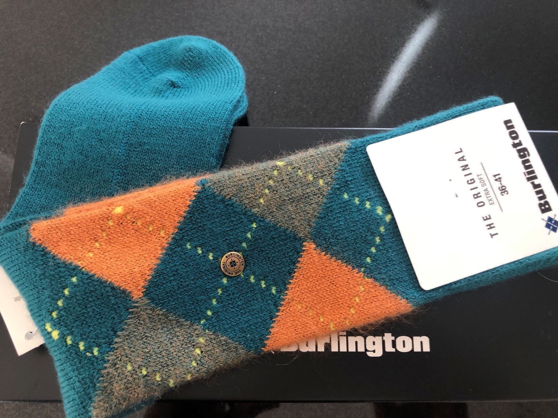 Burlington Calze: Damen Socken Burlington /22 Franken – Nuovo e nell'imballaggio originale da Zumikon venduto da DamenFashionShop 1