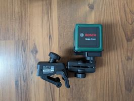 Bosch Quigo Green Kreuzlinienlaser mit Halterung gebraucht