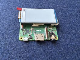 Raspberry Pi 3 Model A + e-ink display