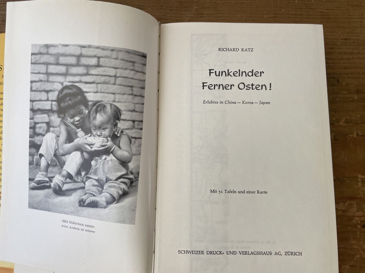 Bücher: Buch: Funkelnder ferner Osten - Richard Katz 1961 – Gebraucht aus Winterthur von cheerio97 2