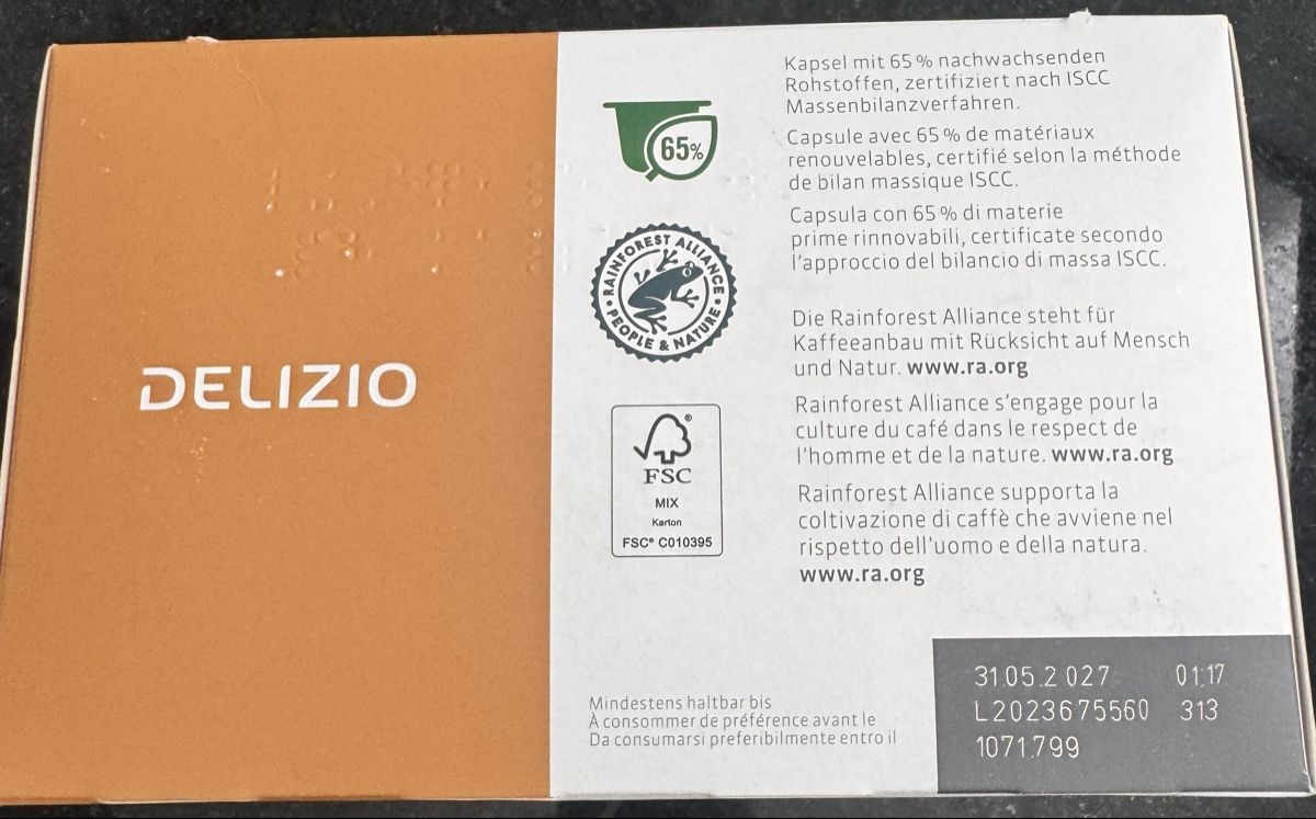 Delizio Macchine per caffè & Macchine per espresso: Delizio Kapseln versch. – Usato da Herzogenbuchsee venduto da SandraV 4