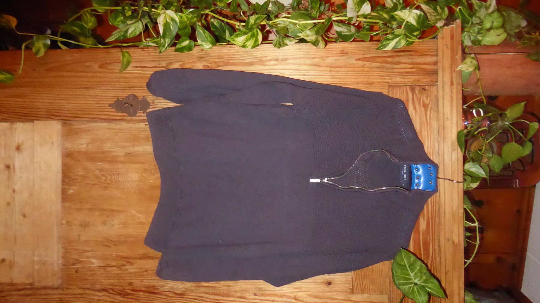 Maglioni & Felpe: Dunkel Grauer /d. Violetter Pullover Gr L PIER ONE – Usato da Sargans venduto da Benziner 4