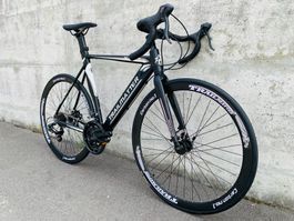 28 Zoll 700C Rennvelo Shimano Parts 14-Gang SCHWARZ NEU