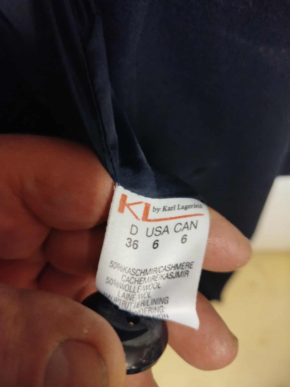 Cappotti: Manteau KARL LAGERFELD – Usato da La Chaux-de-Fonds venduto da Emmaus2300CDF 4