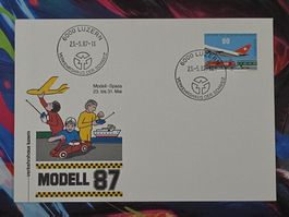 CL28 Enveloppe + Timbre Suisse 1987