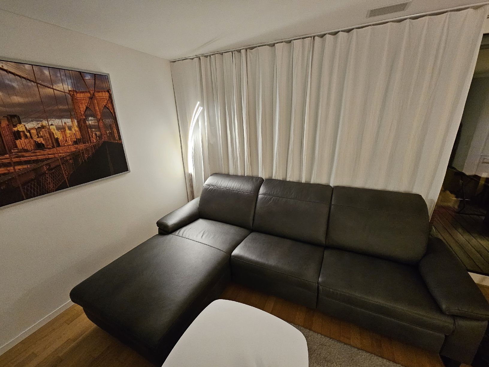Livique Divani: Relax Sofa Move Livique Grau Leder – Usato da Baar venduto da phi_6xdh 5