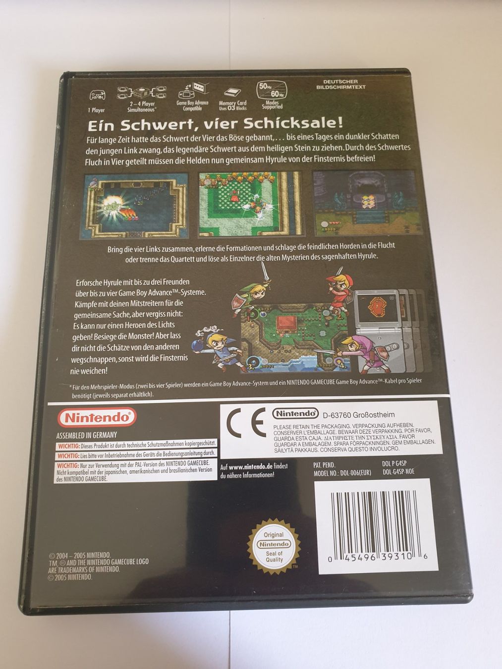 Spiele: Zelda Four Swords Adventures / Nintendo Gamecube – Gebraucht aus Rain von Rou_z26r 1
