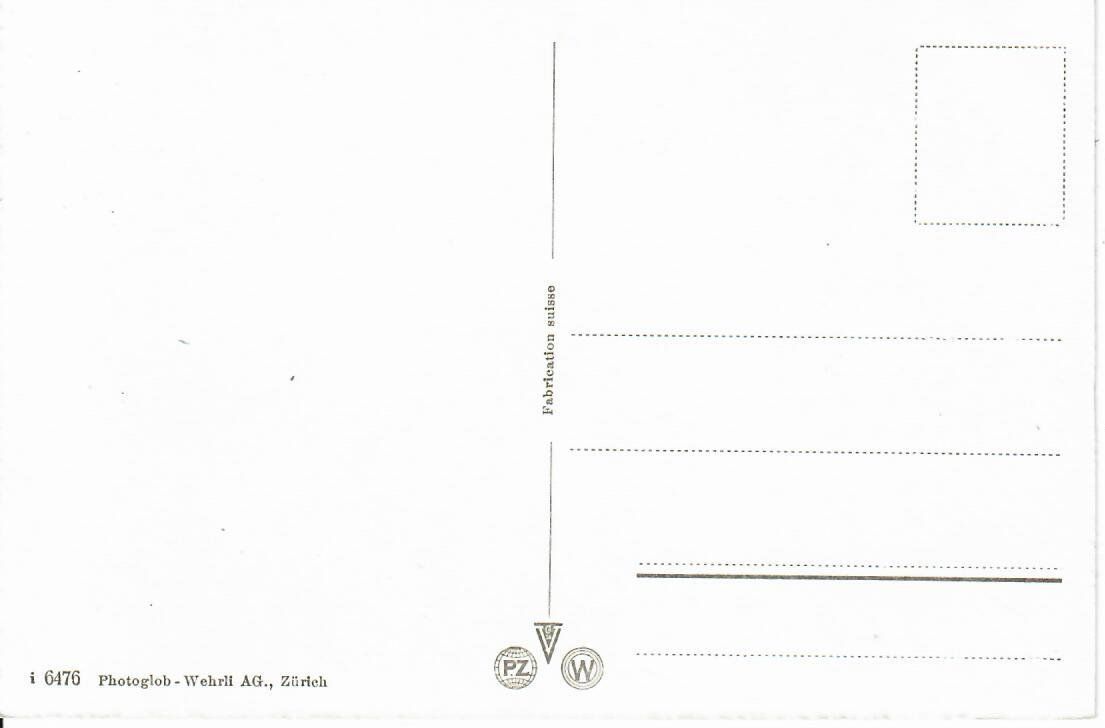 Ansichtskarten: Unterengadin - Fontana – Gebraucht aus Hochdorf von Ziegel-16 1