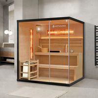 Traditionelle Sauna - Saunakabine - Salzsauna PARMA 4 Pers.