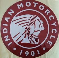Autocollant Moto Indian
