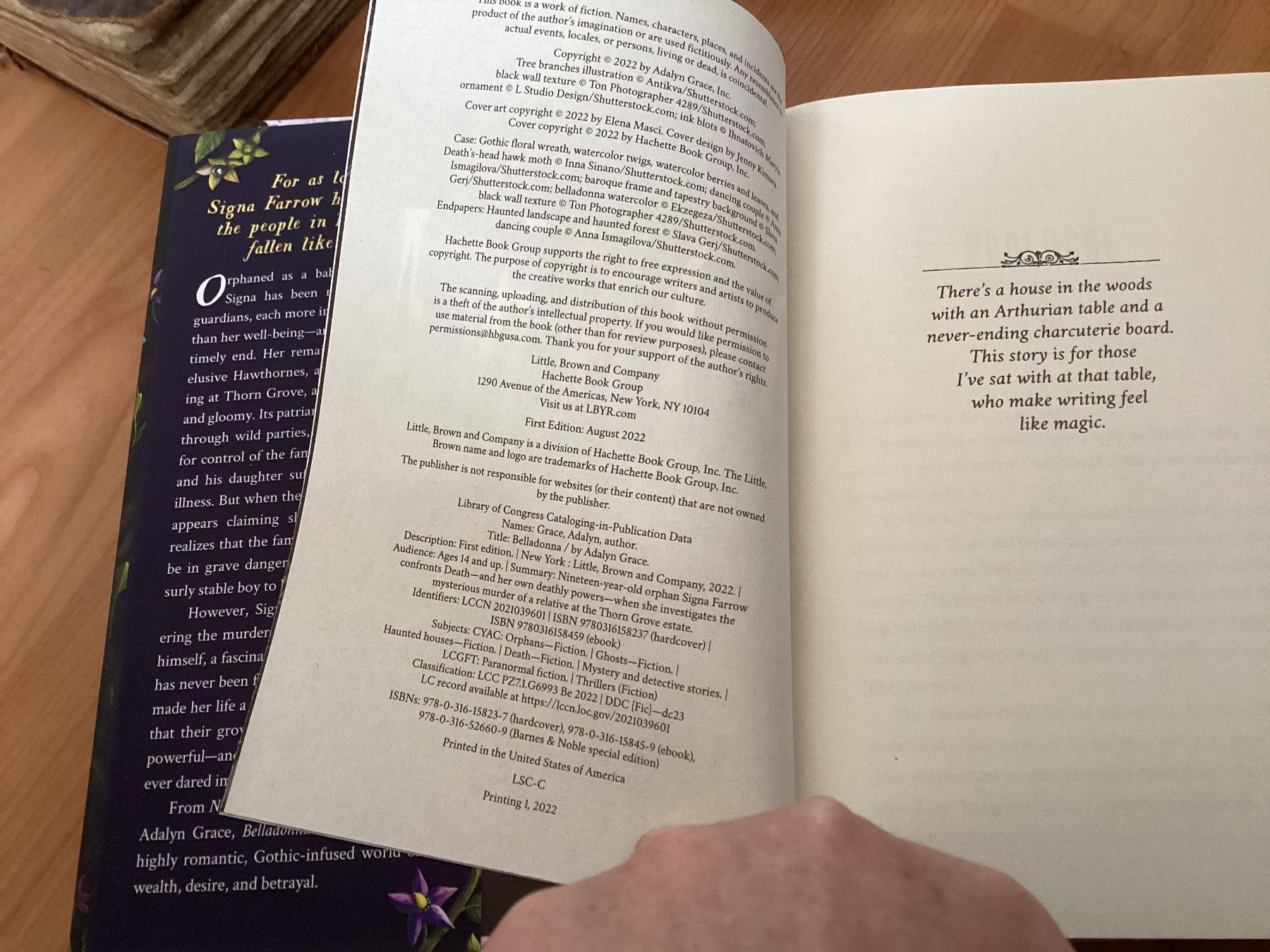 Libri: Belladonna by Adalyn Grace Signed First edition 2022 – Usato da Bursinel venduto da don_ccb9 3