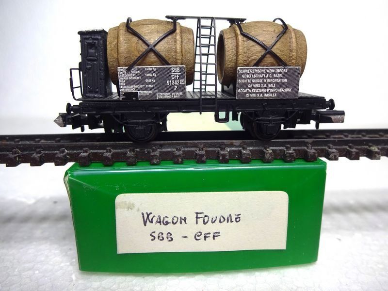 VB 62, wagon bi foudres Vins de France BO