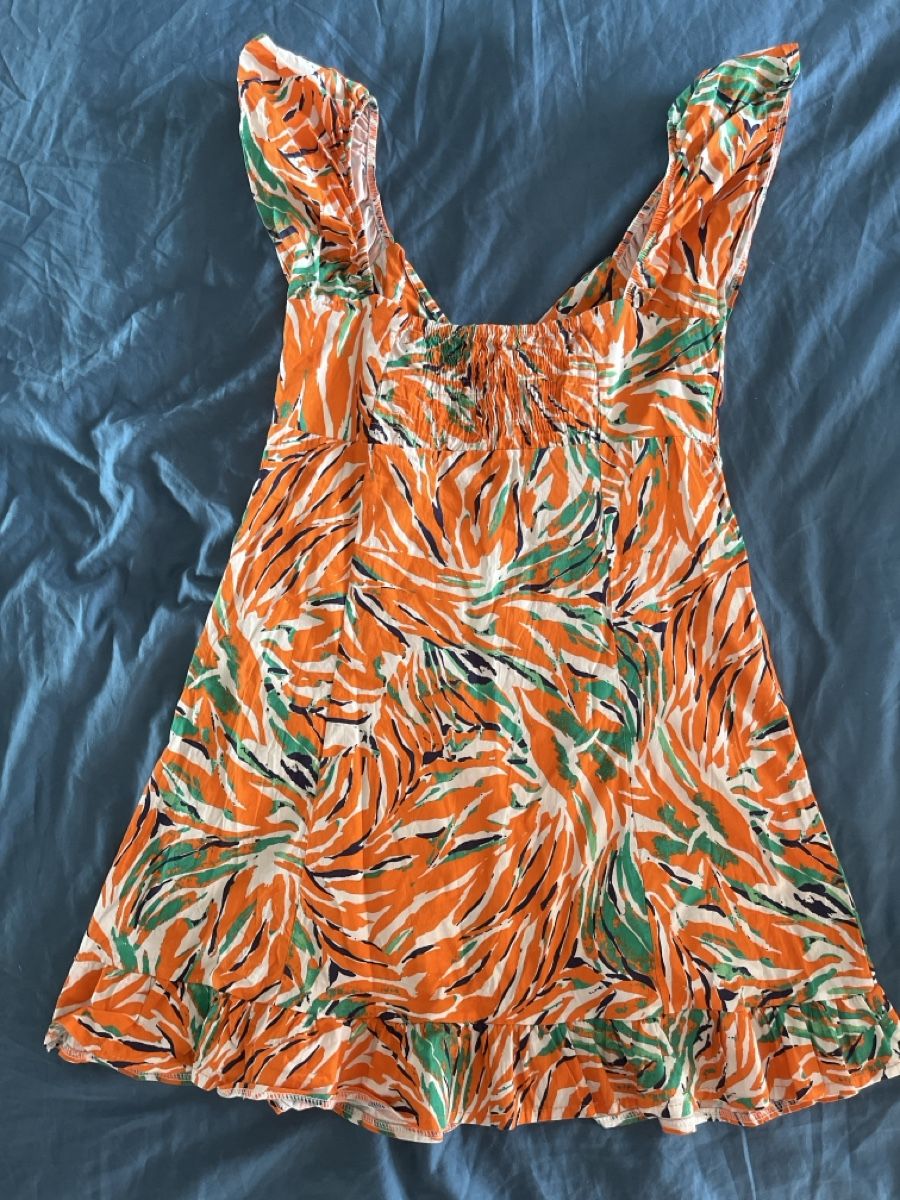 Vestiti: Robe babydoll orange – Usato da Morges venduto da pic_5hcz 2