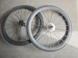 Laufradsatz Carbon  Rennrad Mavic Shimano 10 fach 