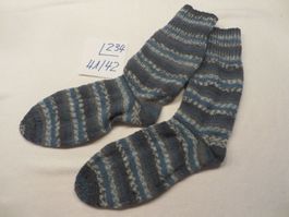 handgestr. Wollsocken  Gr.41/42  ( 234 )