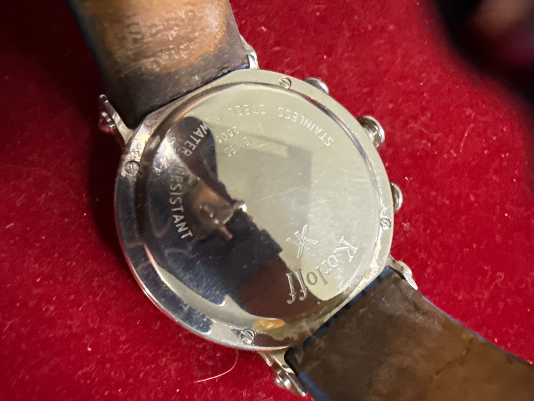Montres: Korloff Chronograph Quarz 38 mm – D'occasion à Pfeffingen par Allhandelklgwatches 4