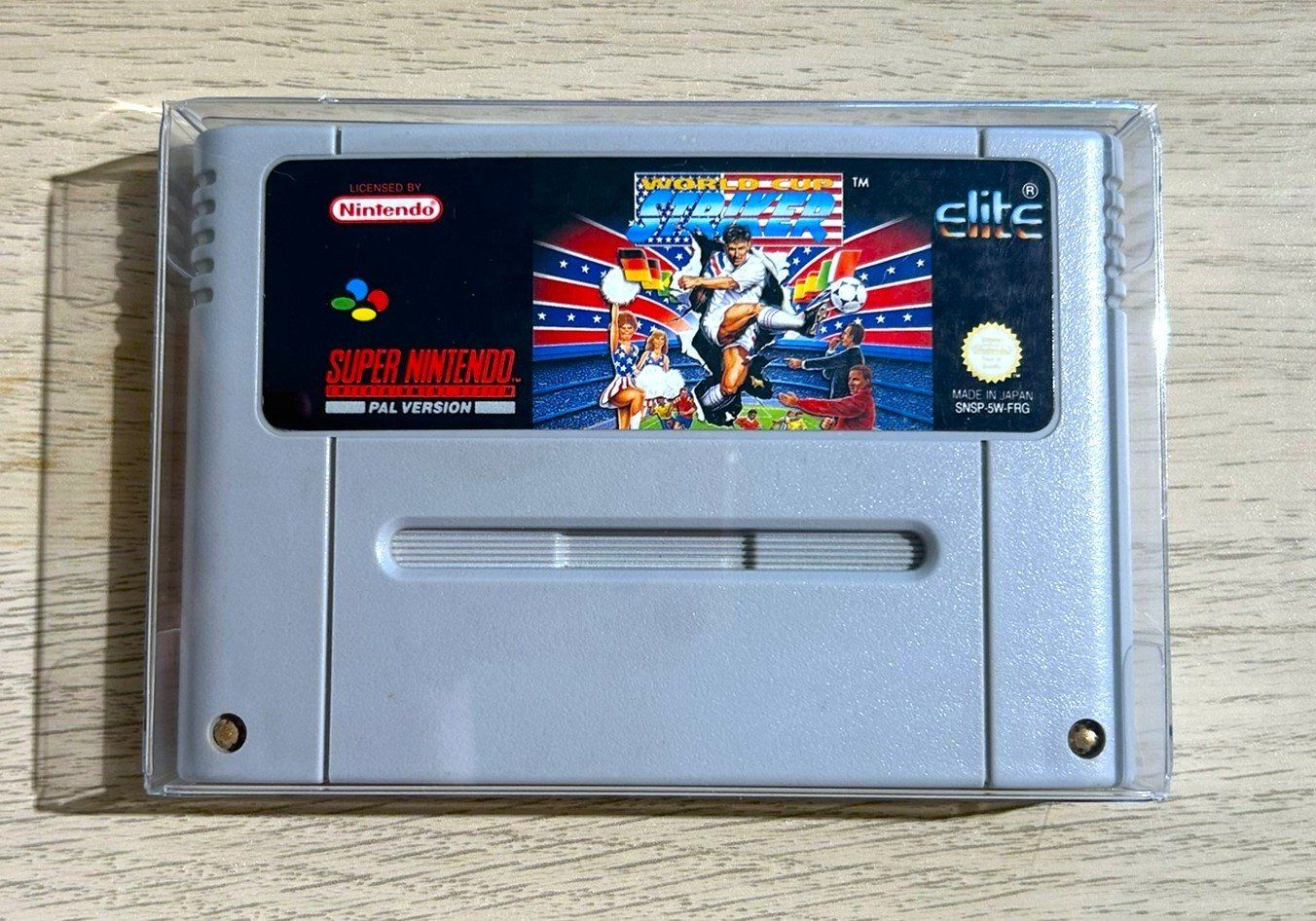 Nintendo Giochi: World Cup Striker SNES – Usato da St. Gallen venduto da Alpine.Arcade 2