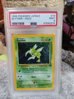 1999 Pokémon Jungle SCYTHER HOLO #10 PSA9