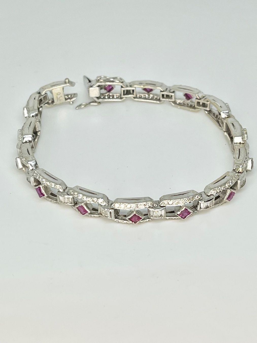 Bracciali & Braccialetti: Bracciale Tennis Tiffany diamanti e rubini – Usato da Lugano venduto da Superstudiolugano 1