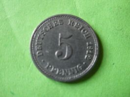 Dt. Reich 1912 A, 5 Pfennig