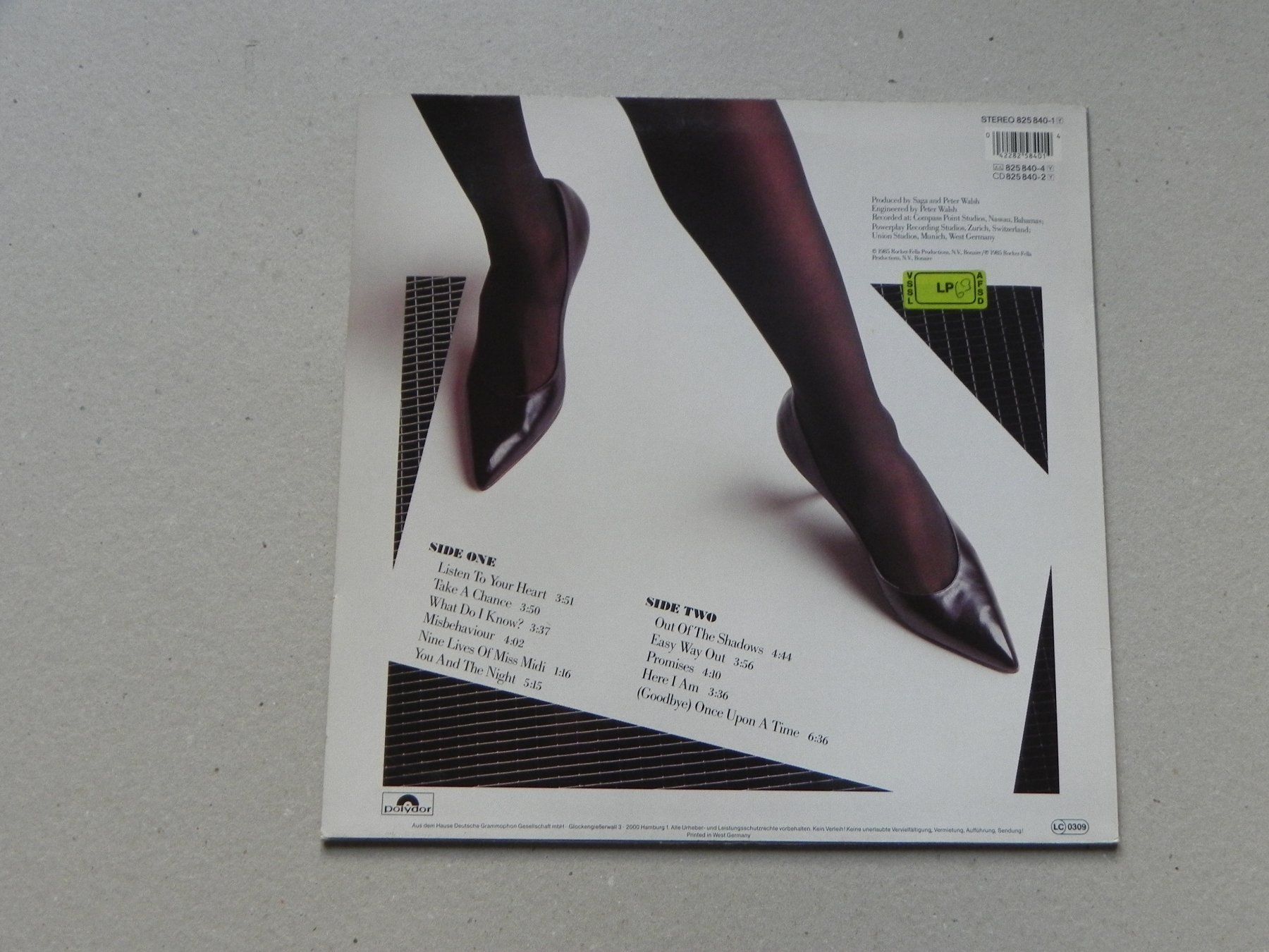 Dischi in vinile: LP Canada Rock Band Saga 1985 Behaviour – Usato da Siebnen venduto da krimsie 1
