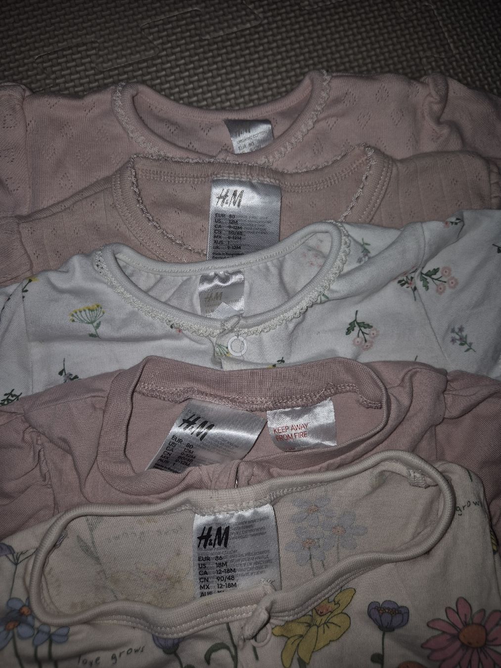H&M Pyjamas & Ähnliches: 5x Sommer Pijis – Neu (gemäss Beschreibung) aus Villars-sur-Glâne von Thalimey 5