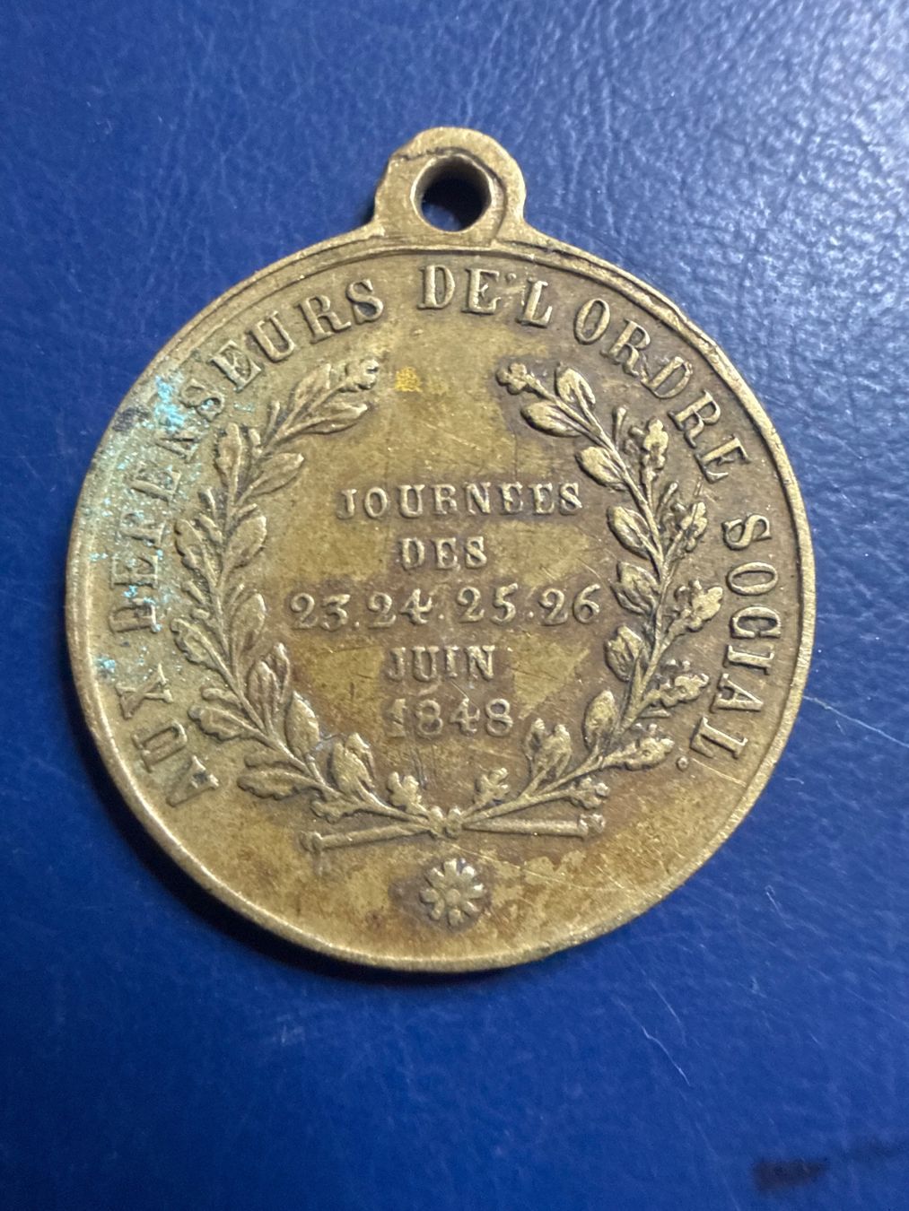Medaglie: Medaillon General Cavaignac 1848 – Usato da Derendingen venduto da iven70 1