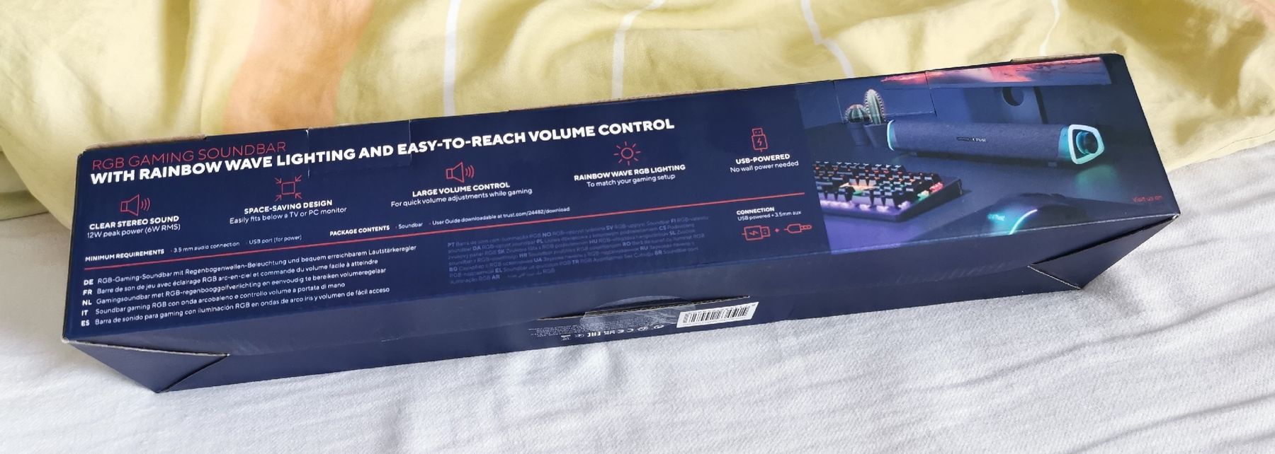 Lautsprecher: RGB Gaming Soundbar – Neu (gemäss Beschreibung) aus St.Gallen von tharuna 1