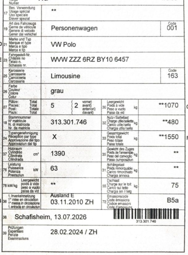 VW Autos: VW Polo 1.4 ab 1,- CHF ! – D'occasion à Würenlingen par Berett 9